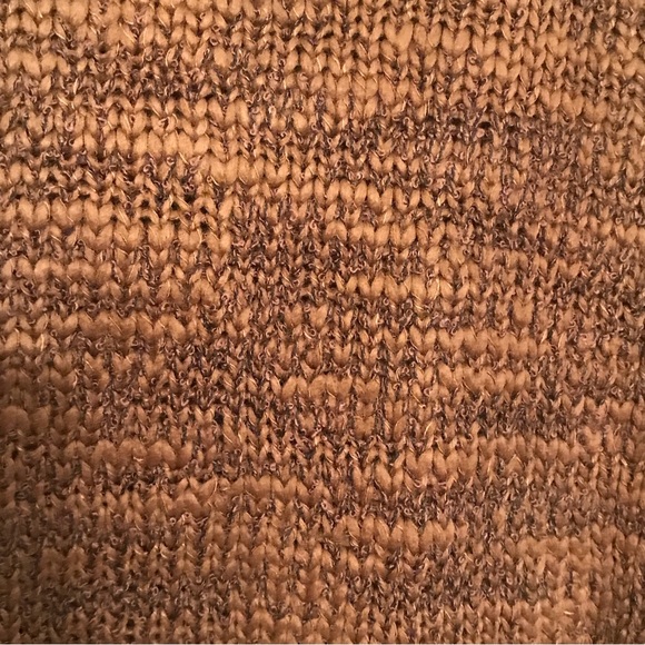 KIAN D MENS BROWN KNIT THREE BUTTON PULLOVER SWEATER - Picture 4 of 8